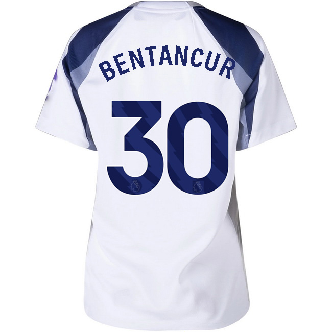 2025/26 Rodrigo Bentancur #30 Home Women's Soccer Jersey