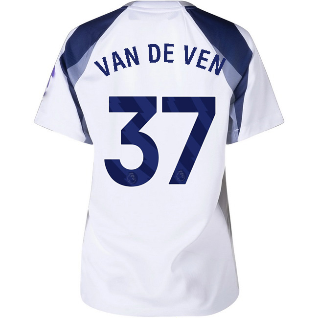 2025/26 Micky van de Ven #37 Home Women's Soccer Jersey