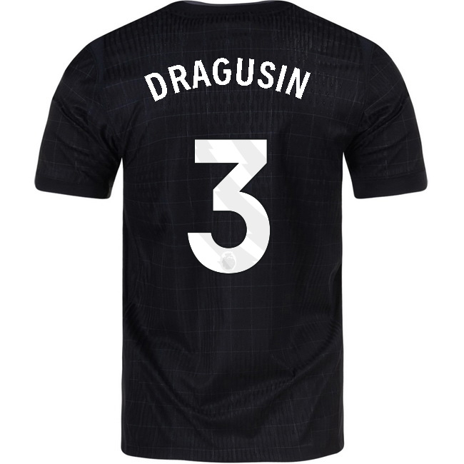 2025/26 Radu Dragusin #3 Away Men's Soccer Jersey