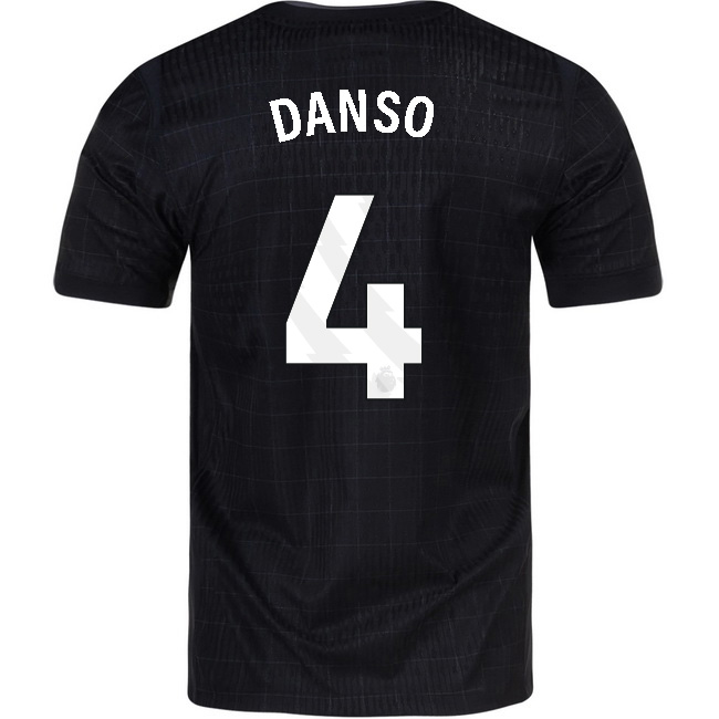 2025/26 Kevin Danso #4 Away Men's Soccer Jersey