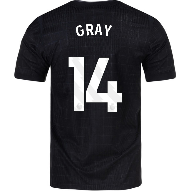 2025/26 Archie Gray #14 Away Men's Soccer Jersey