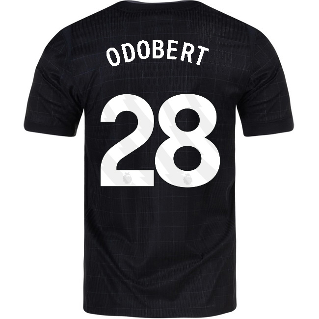 2025/26 Wilson Odobert #28 Away Men's Soccer Jersey
