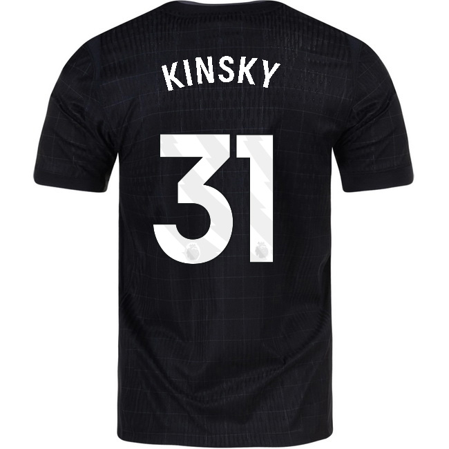 2025/26 Antonin Kinsky #31 Away Men's Soccer Jersey