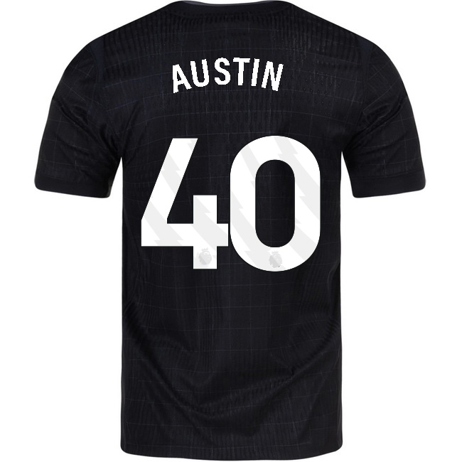 2025/26 Brandon Austin #40 Away Men's Soccer Jersey