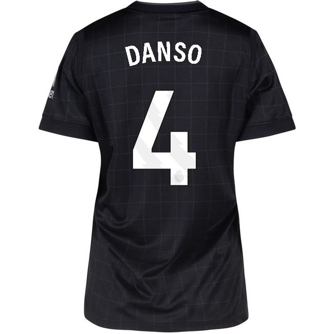 2025/26 Kevin Danso #4 Away Women's Soccer Jersey
