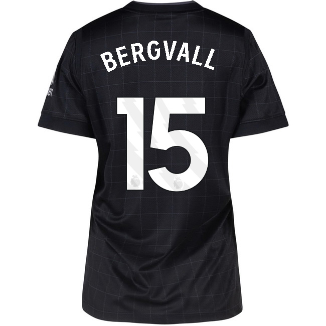 2025/26 Lucas Bergvall #15 Away Women's Soccer Jersey