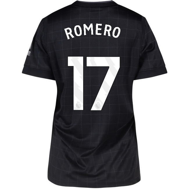 2025/26 Cristian Romero #17 Away Women's Soccer Jersey
