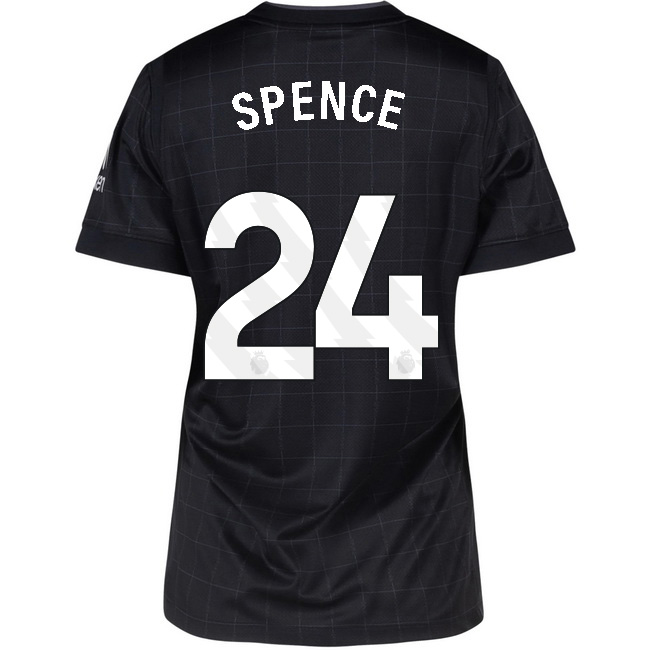 2025/26 Djed Spence #24 Away Women's Soccer Jersey
