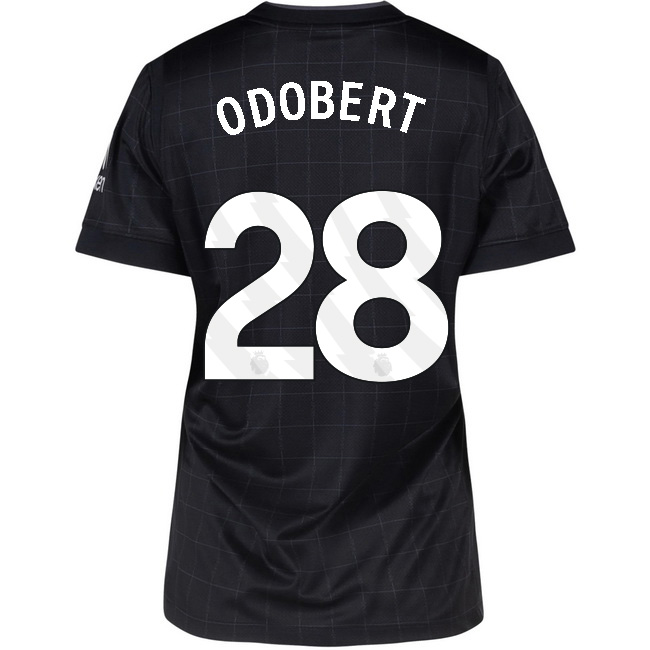 2025/26 Wilson Odobert #28 Away Women's Soccer Jersey
