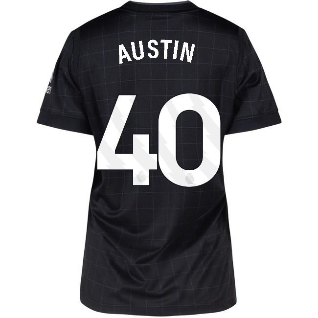 2025/26 Brandon Austin #40 Away Women's Soccer Jersey