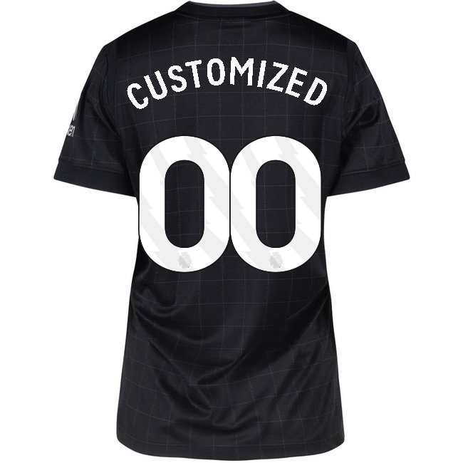 2025/26 CUSTOMIZED Q #00 Away Women's Soccer Jersey