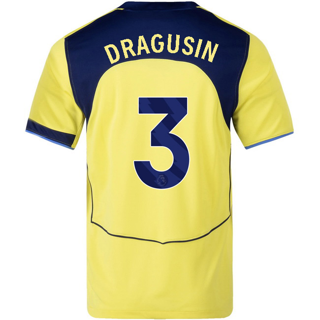 2025/26 Radu Dragusin #3 Third Men's Soccer Jersey
