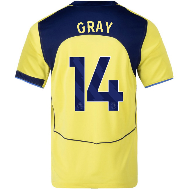 2025/26 Archie Gray #14 Third Men's Soccer Jersey