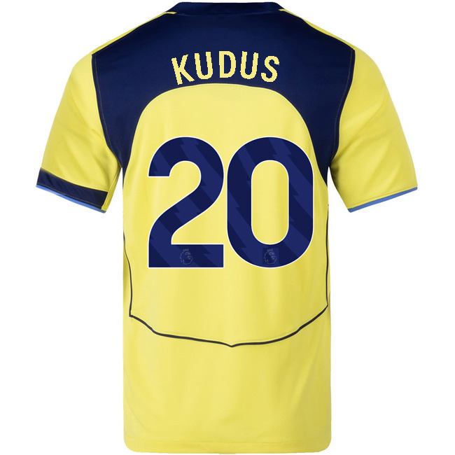 2025/26 Mohammed Kudus #20 Third Men's Soccer Jersey