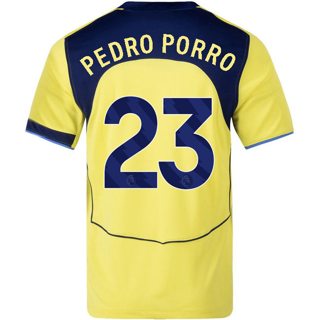 2025/26 Pedro Porro #23 Third Men's Soccer Jersey