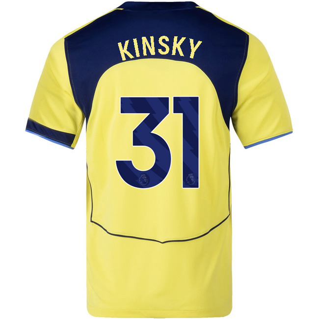 2025/26 Antonin Kinsky #31 Third Men's Soccer Jersey