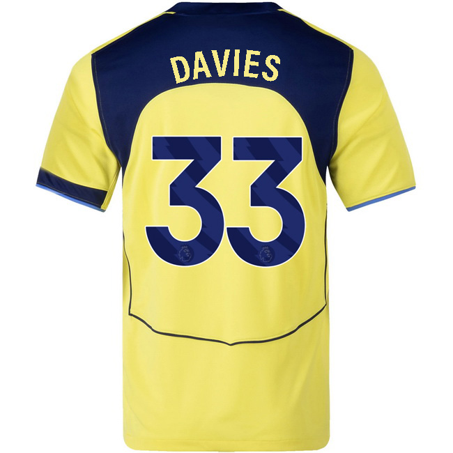2025/26 Ben Davies #33 Third Men's Soccer Jersey