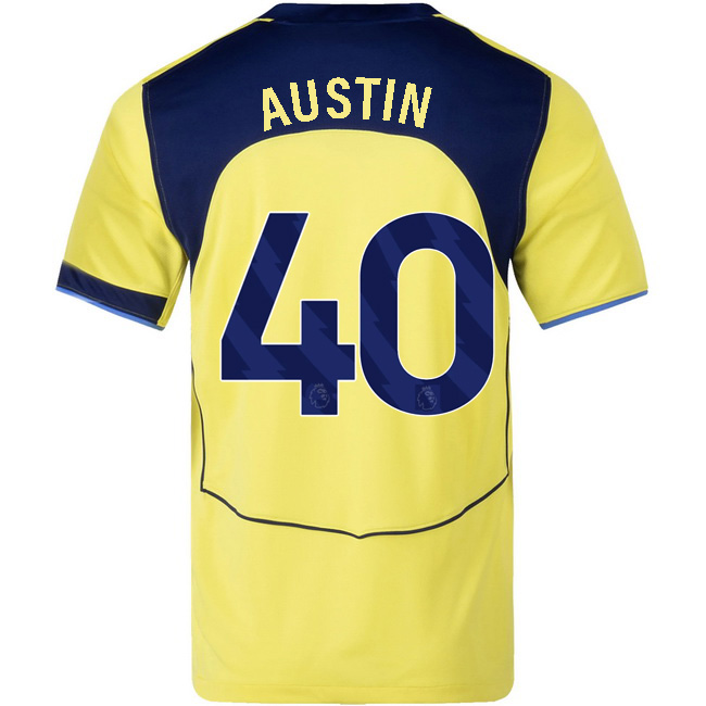 2025/26 Brandon Austin #40 Third Men's Soccer Jersey