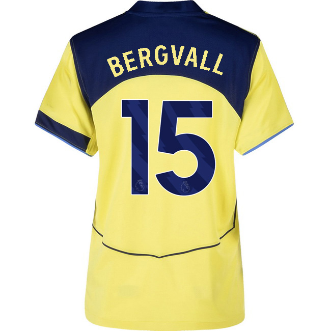 2025/26 Lucas Bergvall #15 Third Women's Soccer Jersey