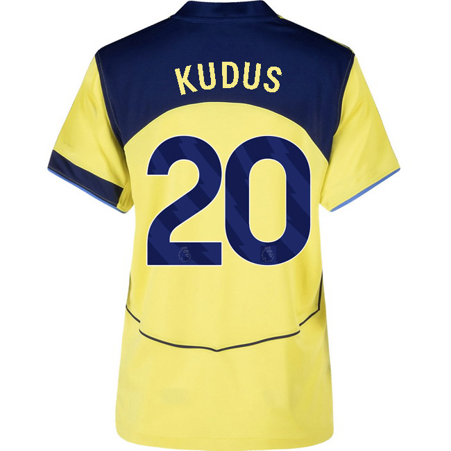 2025/26 Mohammed Kudus #20 Third Women's Soccer Jersey