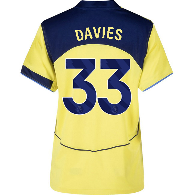 2025/26 Ben Davies #33 Third Women's Soccer Jersey