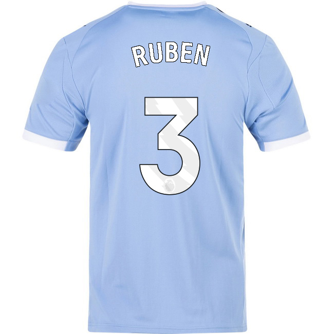 2025/26 Ruben Dias #3 Home Men's Soccer Jersey