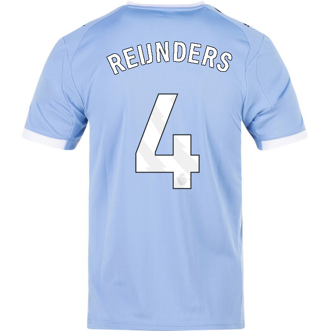 2025/26 Tijjani Reijnders #4 Home Men's Soccer Jersey