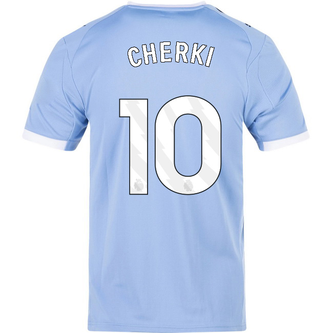 2025/26 Rayan Cherki #10 Home Men's Soccer Jersey