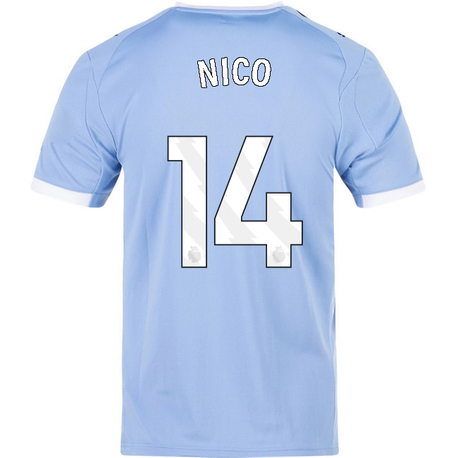 2025/26 Nico Gonzalez #14 Home Men's Soccer Jersey