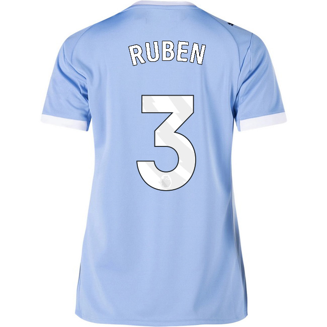 2025/26 Ruben Dias #3 Home Women's Soccer Jersey
