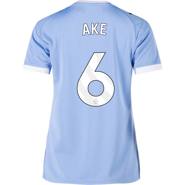 2025/26 Nathan Ake #6 Home Women's Soccer Jersey
