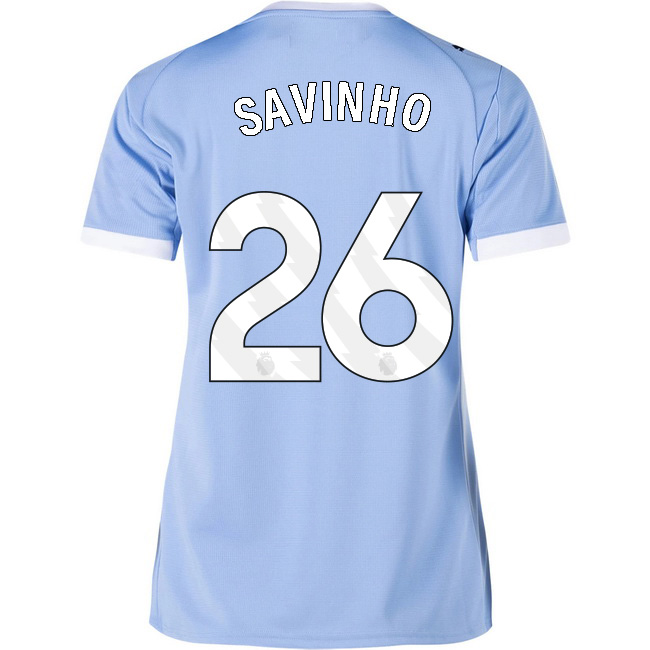 2025/26 Savinho #26 Home Women's Soccer Jersey