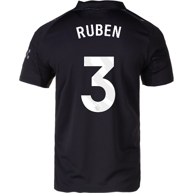 2025/26 Ruben Dias #3 Away Men's Soccer Jersey
