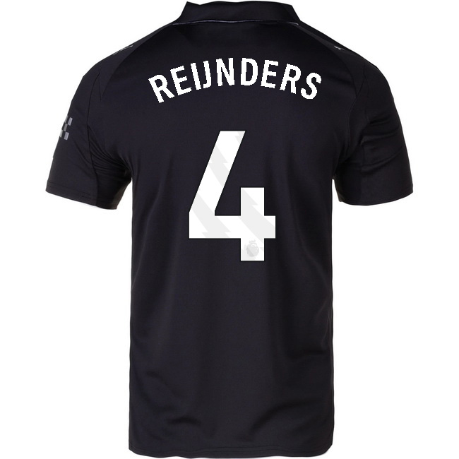 2025/26 Tijjani Reijnders #4 Away Men's Soccer Jersey