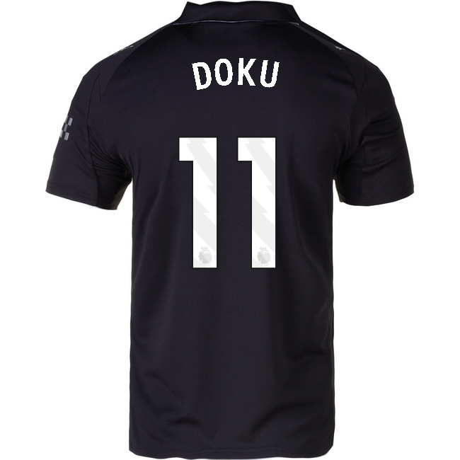 2025/26 Jeremy Doku #11 Away Men's Soccer Jersey