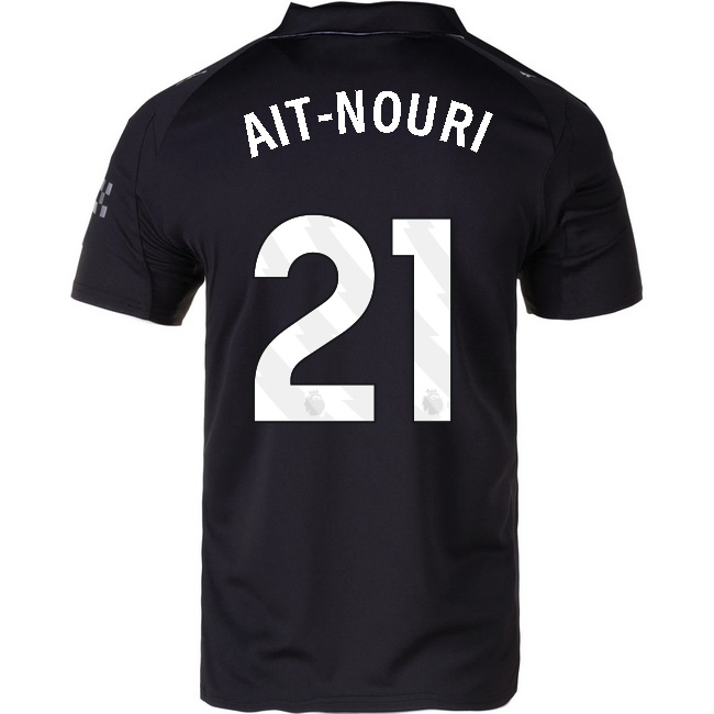 2025/26 Rayan Ait-Nouri #21 Away Men's Soccer Jersey