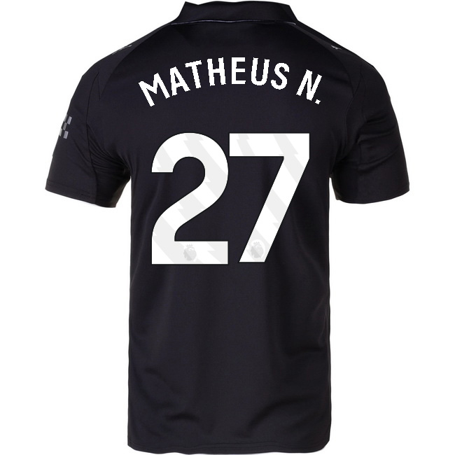 2025/26 Matheus Nunes #27 Away Men's Soccer Jersey