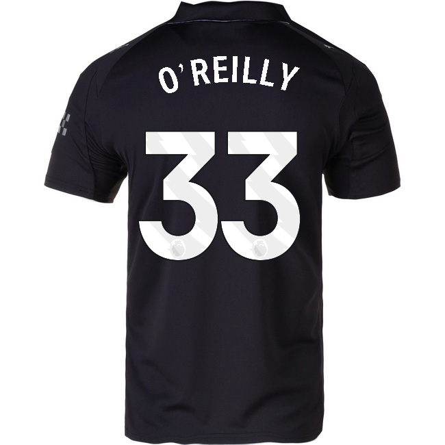 2025/26 Nico O'Reilly #33 Away Men's Soccer Jersey