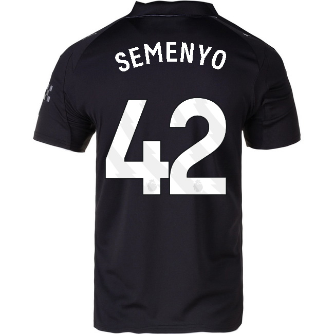 2025/26 Antoine Semenyo #42 Away Men's Soccer Jersey