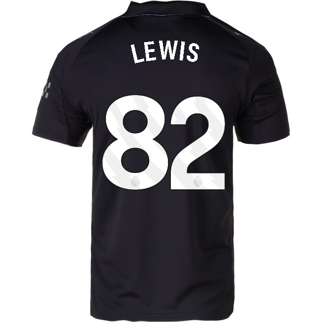 2025/26 Rico Lewis #82 Away Men's Soccer Jersey