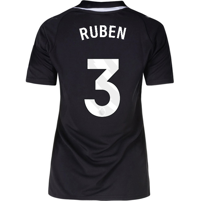 2025/26 Ruben Dias #3 Away Women's Soccer Jersey