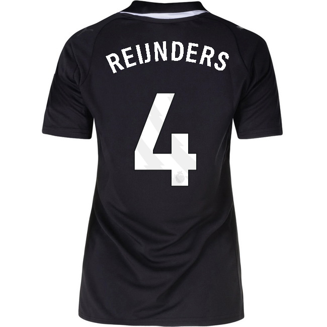 2025/26 Tijjani Reijnders #4 Away Women's Soccer Jersey