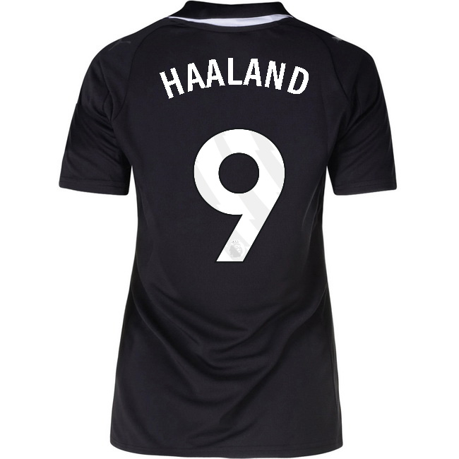 2025/26 Erling Haaland #9 Away Women's Soccer Jersey