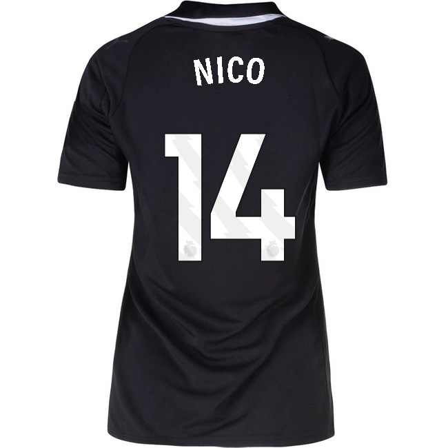 2025/26 Nico Gonzalez #14 Away Women's Soccer Jersey