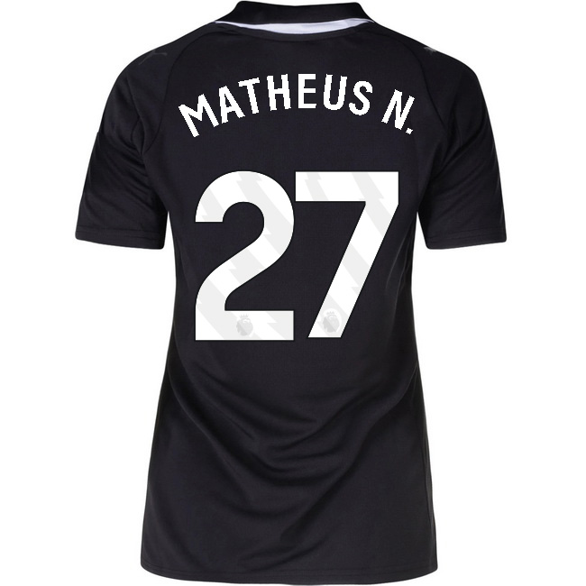 2025/26 Matheus Nunes #27 Away Women's Soccer Jersey