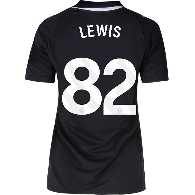 2025/26 Rico Lewis #82 Away Women's Soccer Jersey
