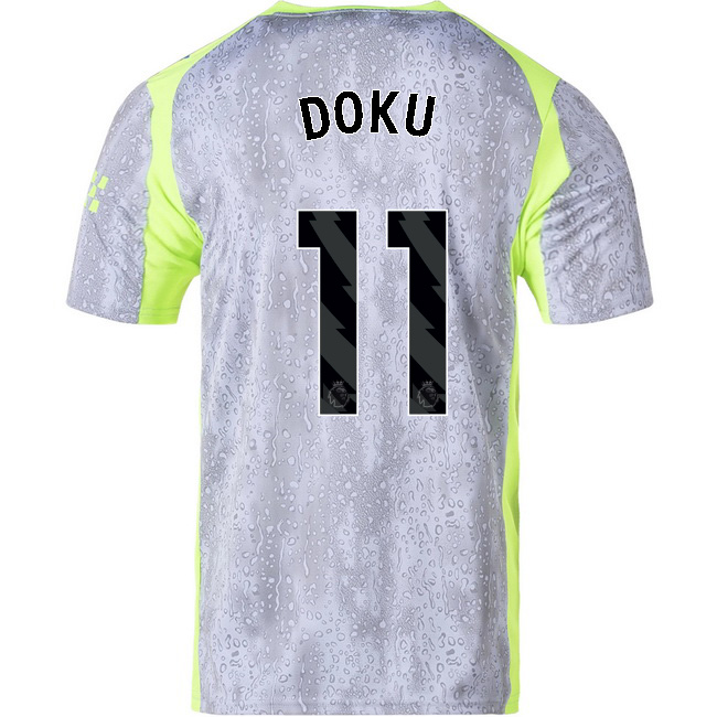 2025/26 Jeremy Doku #11 Third Men's Soccer Jersey