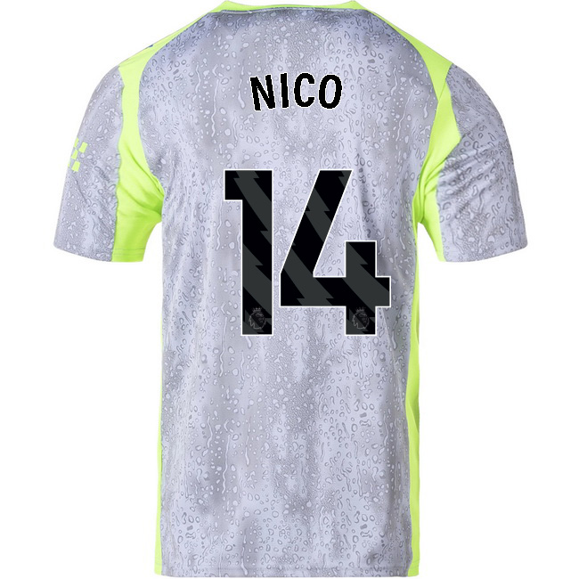 2025/26 Nico Gonzalez #14 Third Men's Soccer Jersey