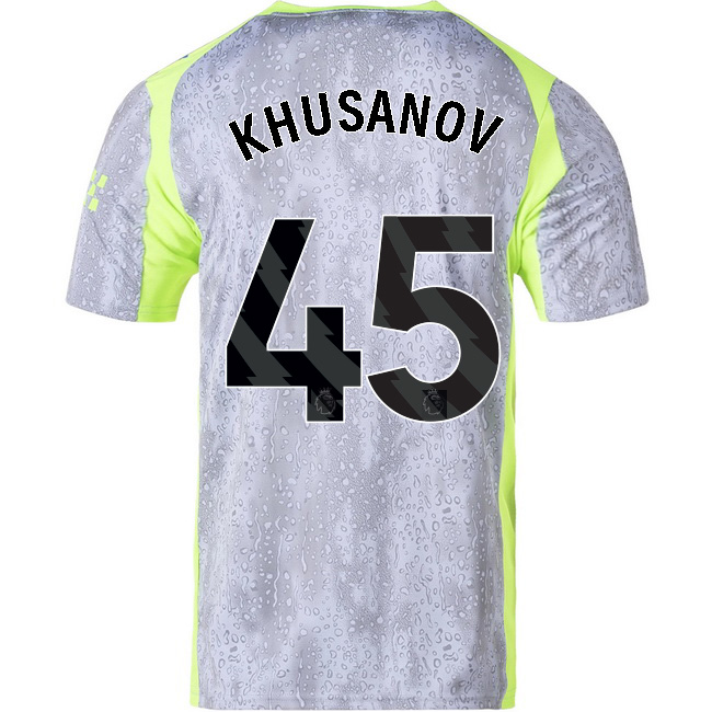2025/26 Abdukodir Khusanov #45 Third Men's Soccer Jersey