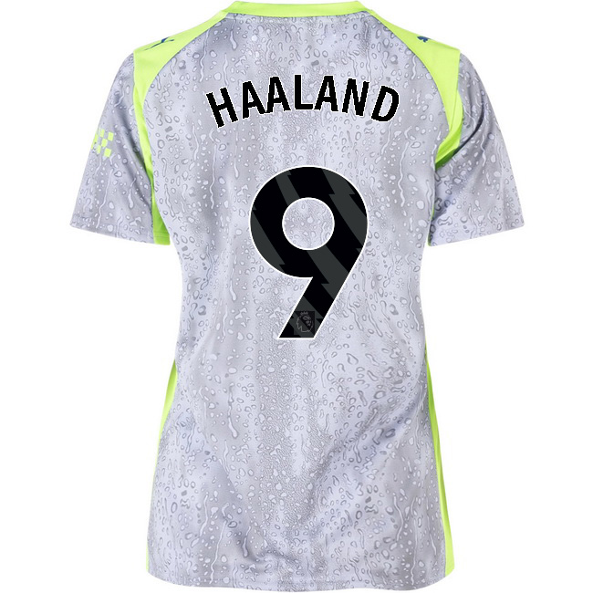 2025/26 Erling Haaland #9 Third Women's Soccer Jersey